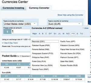 yahoo currency converter
